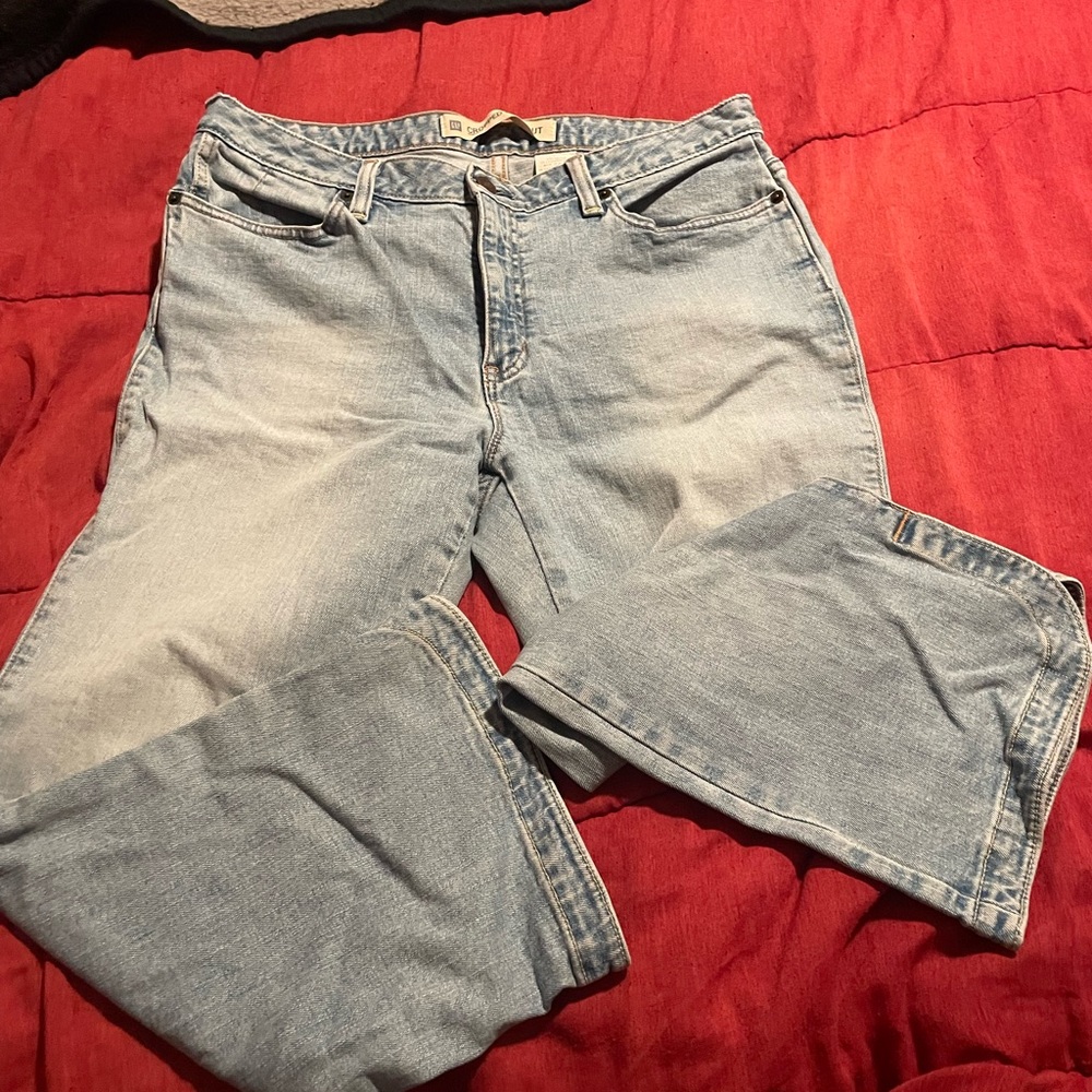Gap cropped bootcut jeans size 12
